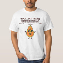 Cool & Frisse Zomer Papaja Karakter 