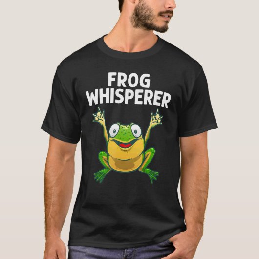 Cool Frog For Men Women Toad Tadpole Amphibian Fro T-shirt (Voorkant)