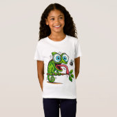 Cool Frog Snack Time T-shirt - Leuk voor Donut Lie (Voorkant volledig)