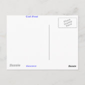 Cool Frost Briefkaart (Achterkant)
