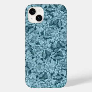 Cool Frosty Foliage-Turquoise Case-Mate iPhone 14 Plus Hoesje