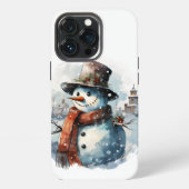 ❄️📱 Cool Frosty Snowman iPhone Case❄️ iPhone Hoesje (Achterkant)