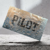 Cool Frozen Ice Pilot/Aviator Visitekaartje