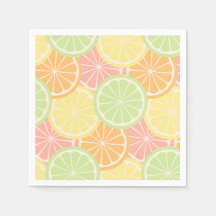 Cool Fruity Summer Birthday Party Supplies Servetten
