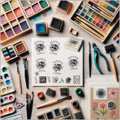 Cool 'Fueled by fire, sterk als een draak, push on Rubberstempel