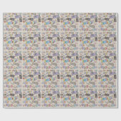 Cool Fun Doodle Lettering  Cadeaupapier (Vlak)