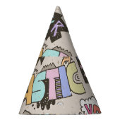 Cool Fun Doodle Lettering  Feesthoedjes (Rechts)