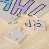 Cool Fun Doodle Lettering Legpuzzel (Zijkant)