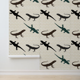      Cool Fun Grafisch Trendy Aards Vintage Hagedi Behang