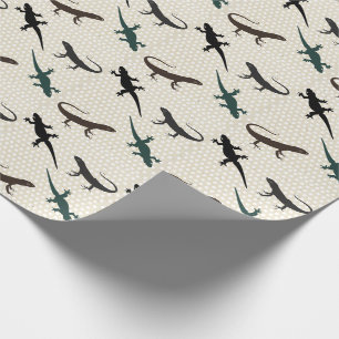      Cool Fun Grafisch Trendy Aards Vintage Hagedi Cadeaupapier