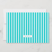 Cool Fun in Sun Summer Party Invitation Kaart (Achterkant)