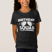 Cool Fun Matching Group Party Crew Verjaardagssele T-shirt (Voorkant)