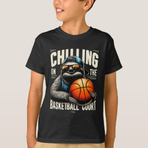 Cool Fun Skelet Egel - Chillen Op De Skelet Bank T-shirt