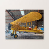 Cool Fun Stearman Vliegtuigfoto, Familie, Luchtvaa Legpuzzel (Horizontaal)