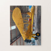 Cool Fun Stearman Vliegtuigfoto, Familie, Luchtvaa Legpuzzel (Verticaal)