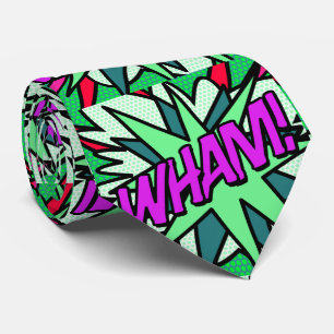 Cool Fun Strips WHAM Superheld Stropdas