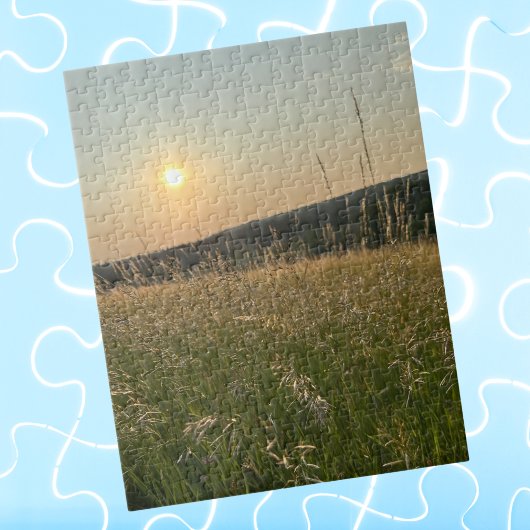 Cool Fun Sunset Foto, Familie Spel Nacht Legpuzzel