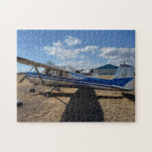 Cool Fun Vliegtuigfoto, Pilot Family, Luchtvaart Legpuzzel (Horizontaal)