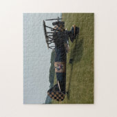 Cool Fun Vliegtuigfoto, Pilot Family, Luchtvaart Legpuzzel (Verticaal)