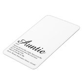 Cool Fun Worlds Beste Ooit Tante Tante Definitie Magneet (Linkerzijde)