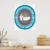 Cool Funeral Directors Club Poster (Keuken)