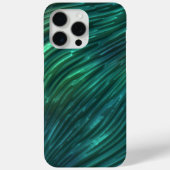 Cool Funky Donker Blauwgroen Blauw Groen 3D Kunstp Case-Mate iPhone Case (Achterkant)