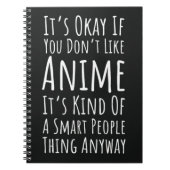 Cool Funny Anime Lover Gifts Japan Japanese Humor Notitieboek (Voorkant)