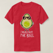 Cool Funny Avocado Tennis Lover T-shirt (Design voorkant)