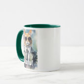 Cool Funny Cat Graphic Koffie Mok (Voorkant links)