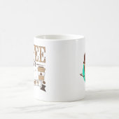 Cool Funny Coffee Lover Gezegde Koffiemok (Center)