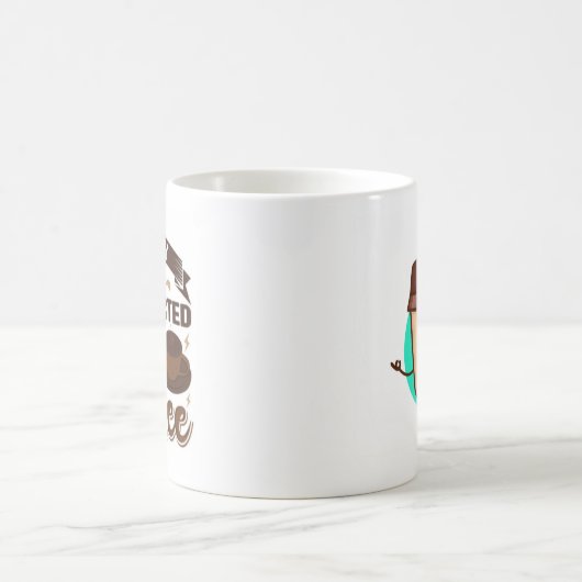 Cool Funny Coffee Lover Gezegde Koffiemok (Center)