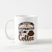 Cool Funny Coffee Lover Gezegde Koffiemok (Links)