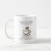 Cool Funny Coffee Lover Gezegde Koffiemok (Links)