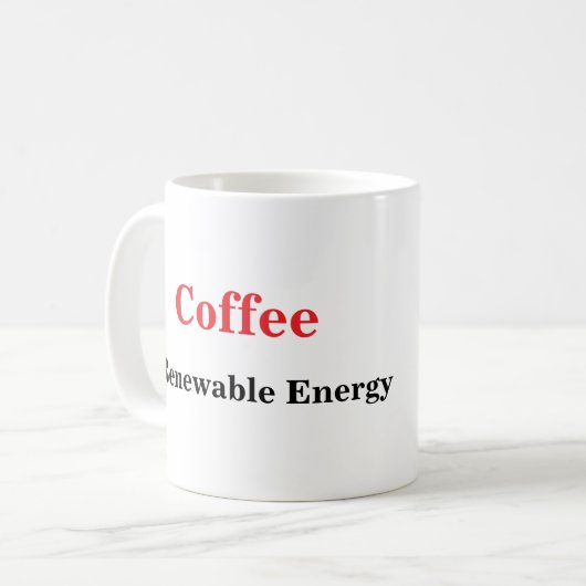 Cool Funny Coffee Lover Gezegde Koffiemok (Voorkant links)