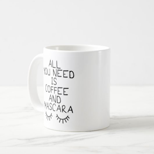 Cool Funny Coffee Lover Gezegde Koffiemok (Voorkant links)