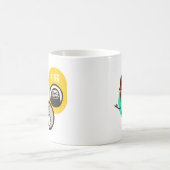 Cool Funny Coffee Lover Gezegde Koffiemok (Center)