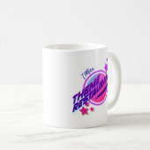 Cool Funny Epic Therestaurant Logo Parody Koffiemok (Voorkant rechts)