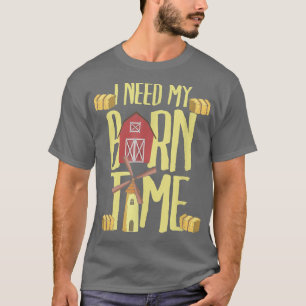 Cool Funny Farmer Farming Barner Jokes Puns Gezegd T-shirt