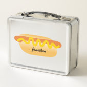Cool Funny Hot Dog Terug naar School Aangepaste na (Achterkant)
