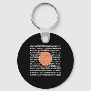 Cool Funny International Pi Day Pie Happy Pi Day Sleutelhanger