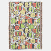 Cool Funny Monsters Deken (Voorkant Verticaal)