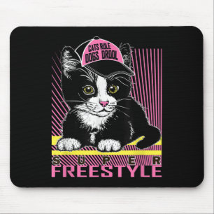 Cool Funny Sarcastic Cats Meme Quotes Cartoon Grap Muismat