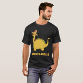 Cool & Funny Tacosaurus Taco Dinosaur Gift T-shirt (Voorkant volledig)