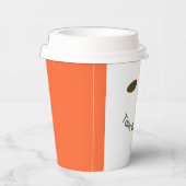 Cool Funny Take-away drink Koffiewinkel Papieren Bekers (Rechts)