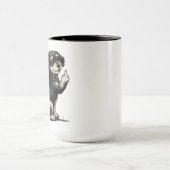 Cool funy dog Mug Mok (Midden)