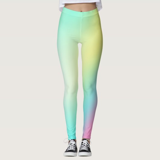 Cool Funy Holografisch Leggings (Voorkant)