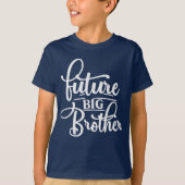 Cool future big Brother word art  T-shirt (Voorkant)