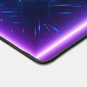 Cool Futuristisch Circuit Neon Gaming BackGround Bureaumat (Hoek)