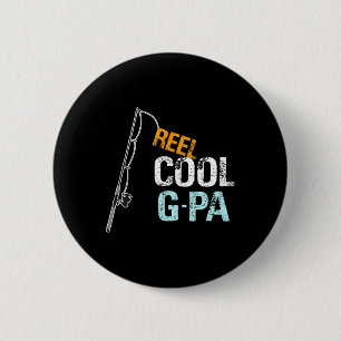 Cool G-pa Graphic G-pa Gift van kleindochter Gra Ronde Button 5,7 Cm