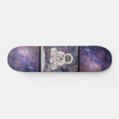 Cool Galaxy Astronaut Skateboard (Horizontaal)